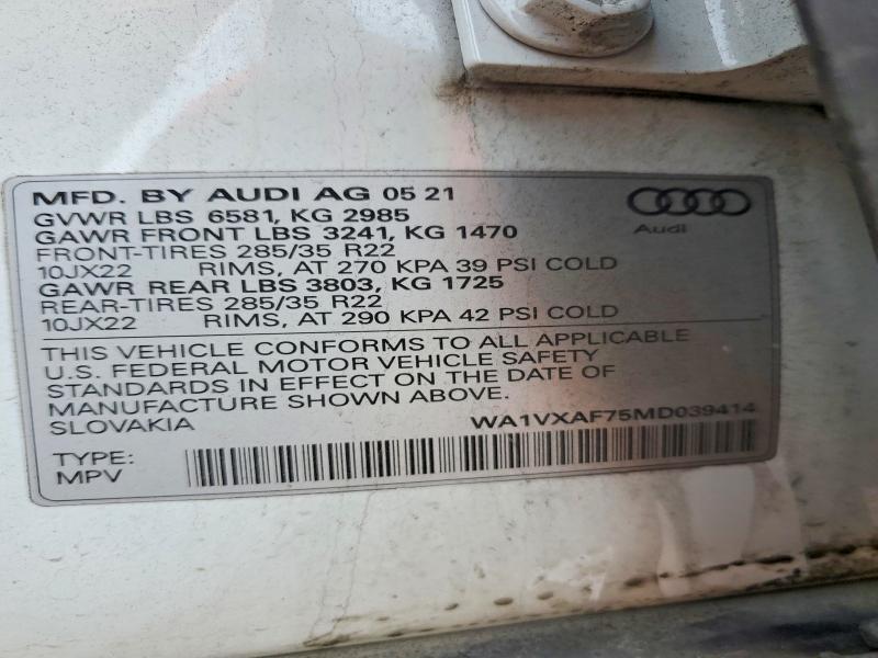 2021 Audi Q7 Prestige