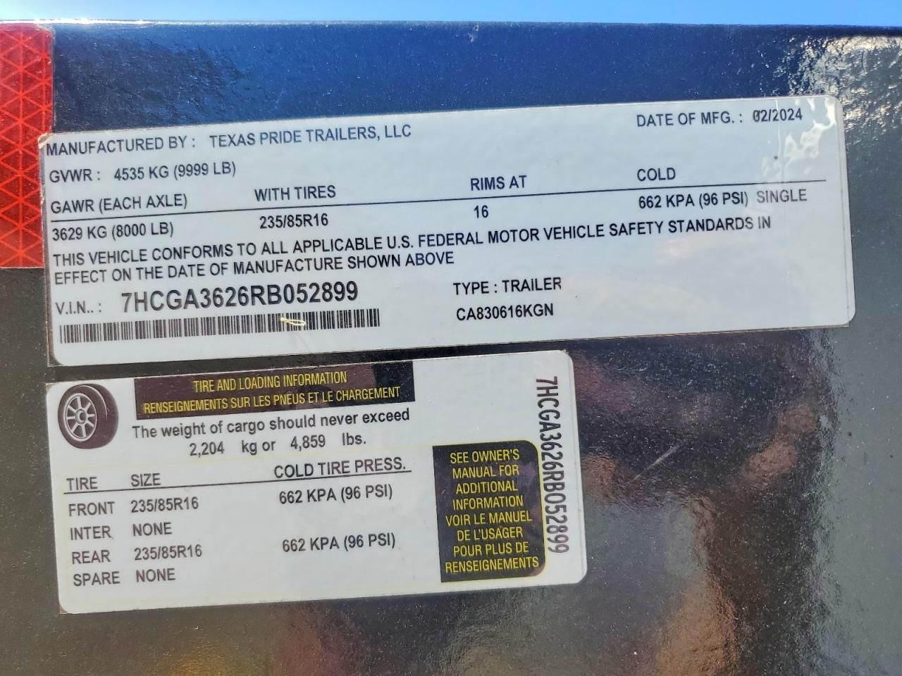 2000 Other Oeth Gooseneck