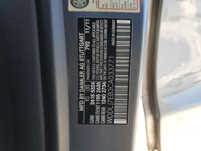 2012 Mercedes-Benz Cls 63 amg