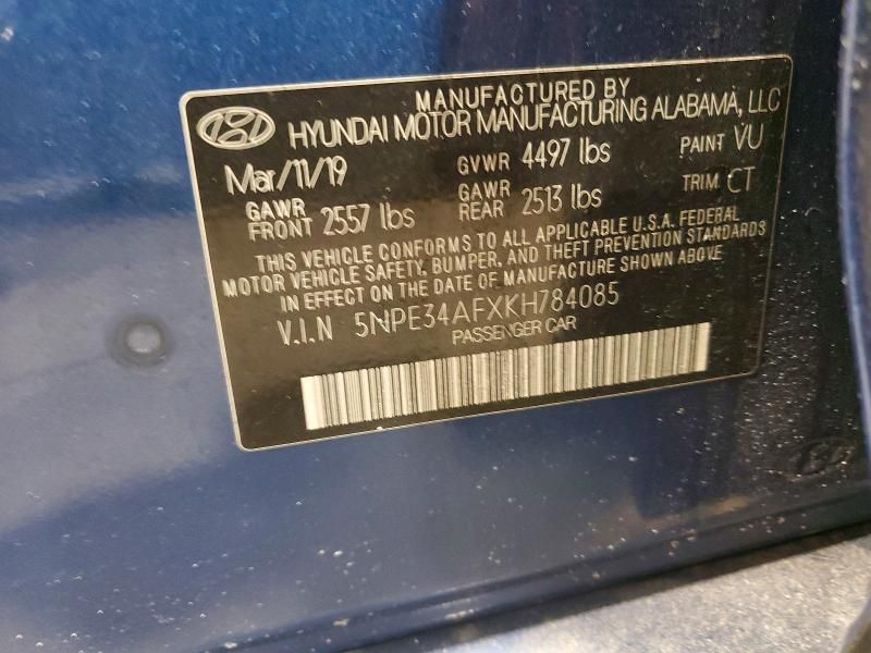 2019 Hyundai Sonata Limited