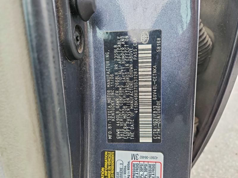 2007 Toyota Camry le