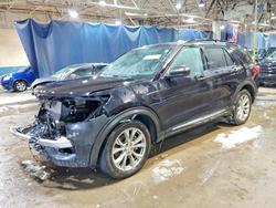 Salvage cars for sale from Copart Woodhaven, MI: 2023 Ford Explorer xlt