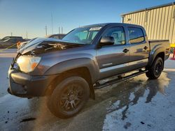 Salvage cars for sale from Copart Haslet, TX: 2015 Toyota Tacoma Double cab Prerunner