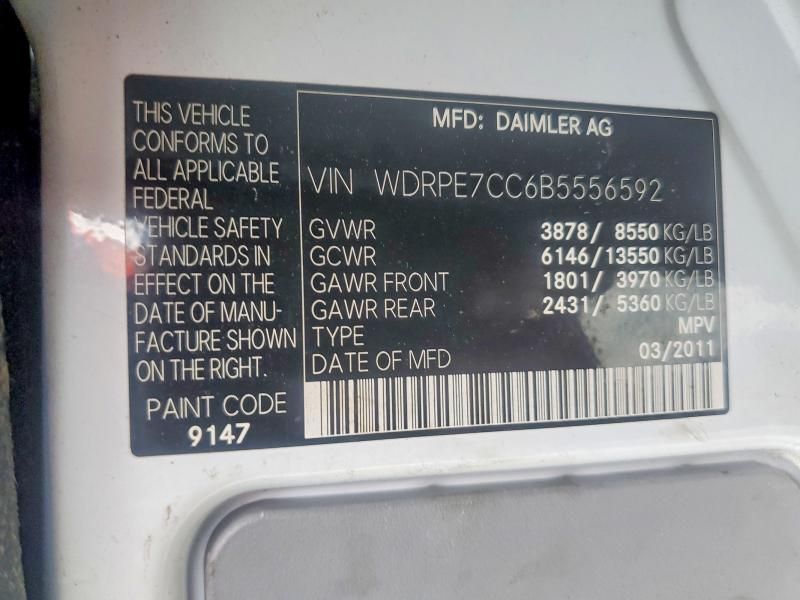 2011 Freightliner Sprinter 2500 Delivery van