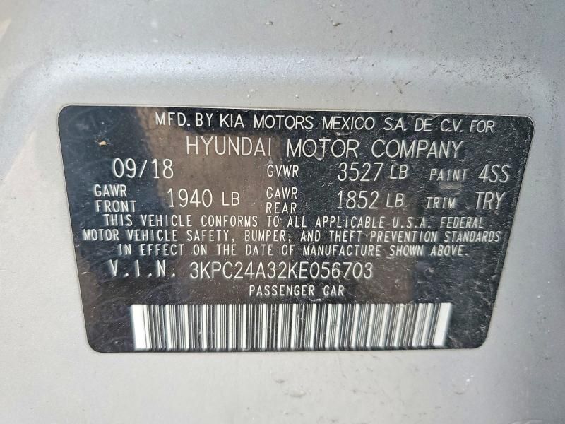 2019 Hyundai Accent se