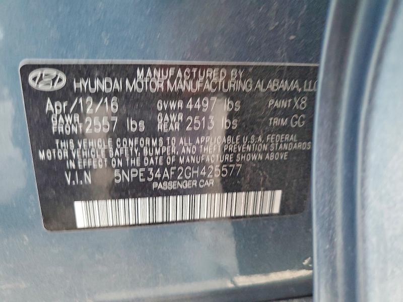 2016 Hyundai Sonata Sport