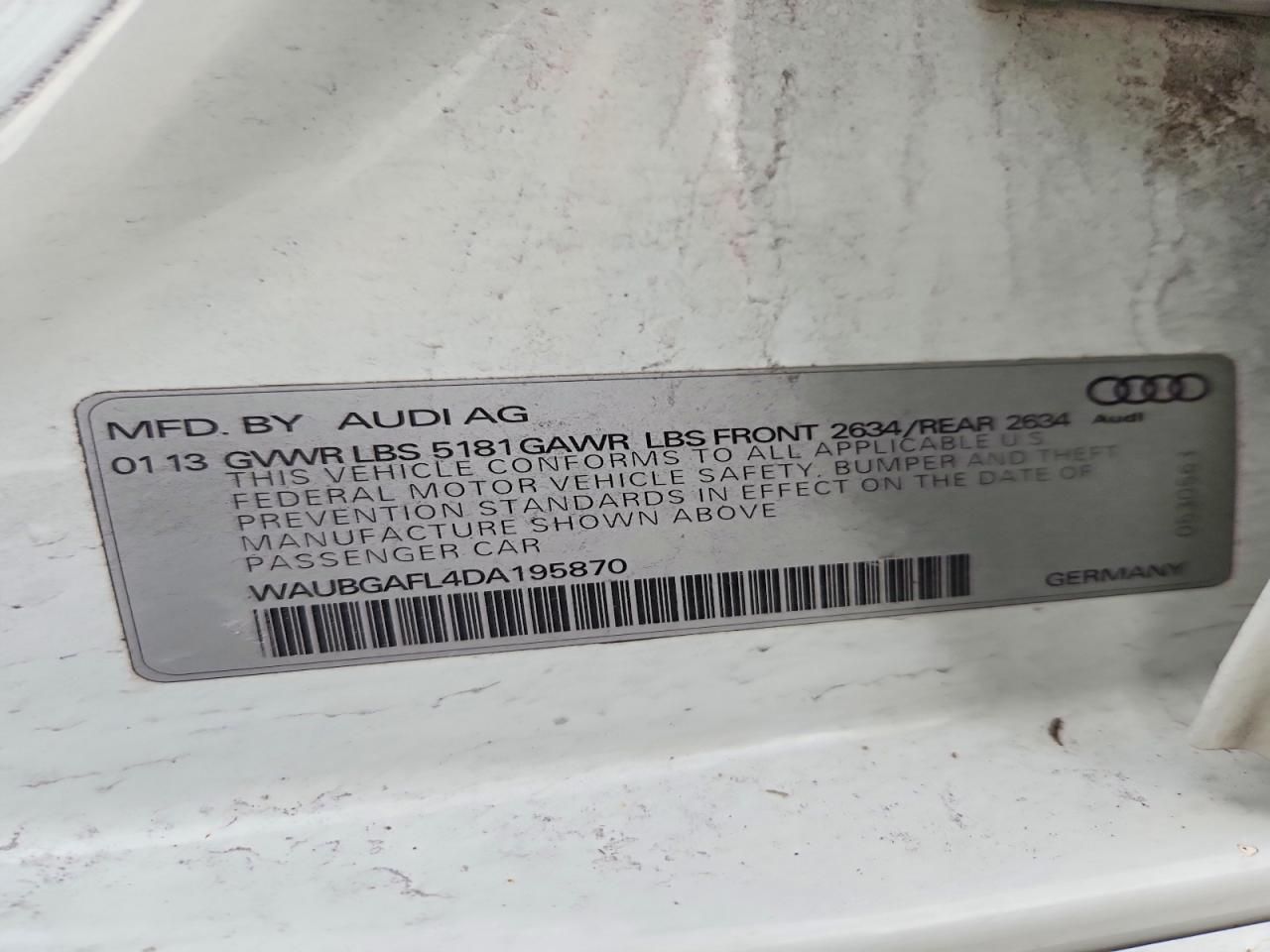 2013 Audi S4 Premium Plus