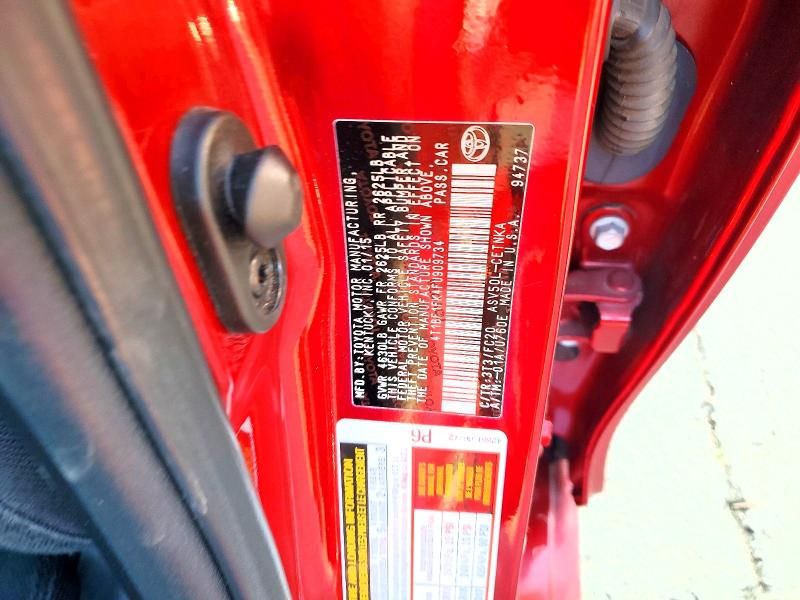 2015 Toyota Camry le