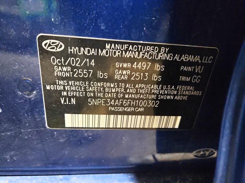 2015 Hyundai Sonata Sport