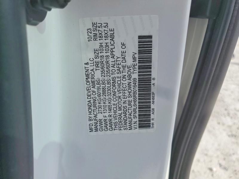 2024 Honda Odyssey exl