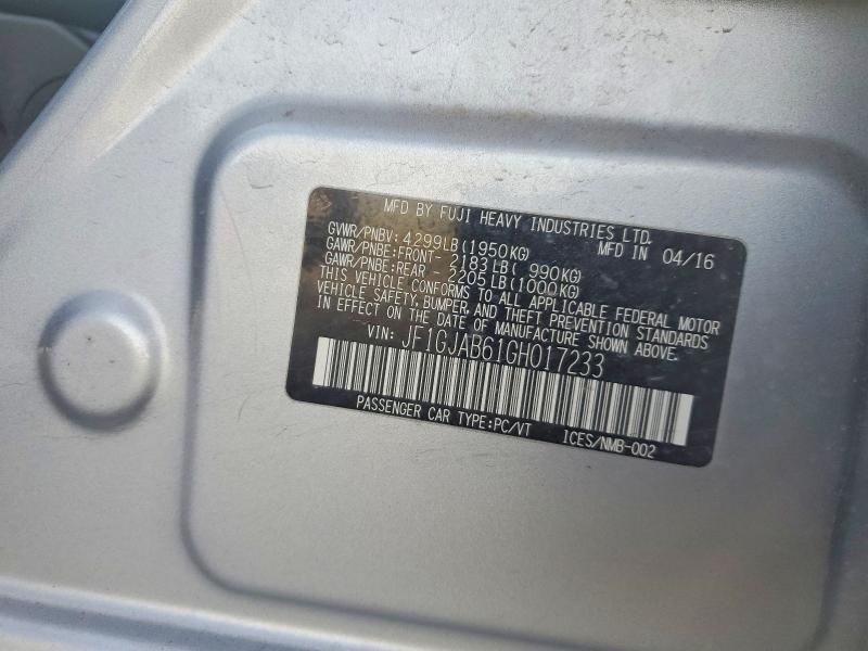 2016 Subaru Impreza Premium