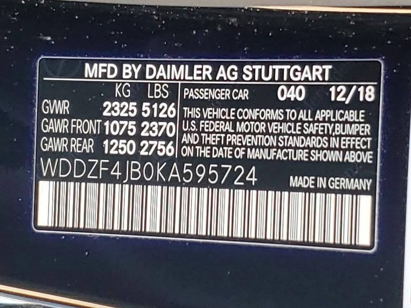 2019 Mercedes-Benz E 300