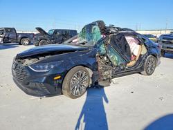 Salvage cars for sale from Copart Haslet, TX: 2023 Hyundai Sonata Limited