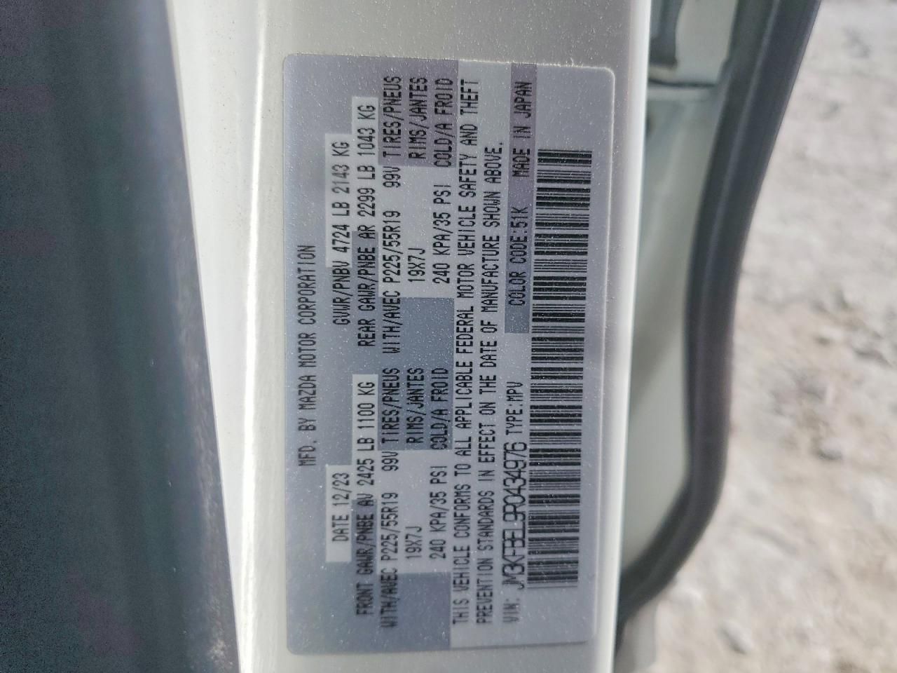 2024 Mazda Cx-5 Premium Plus