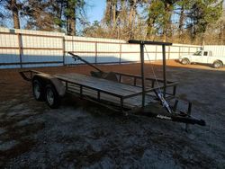 Long Trailer salvage cars for sale: 2009 Long 2009 East Texas Longhorn Utility Trailer
