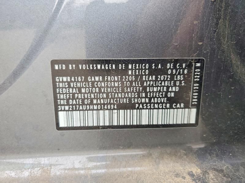 2017 Volkswagen Golf s