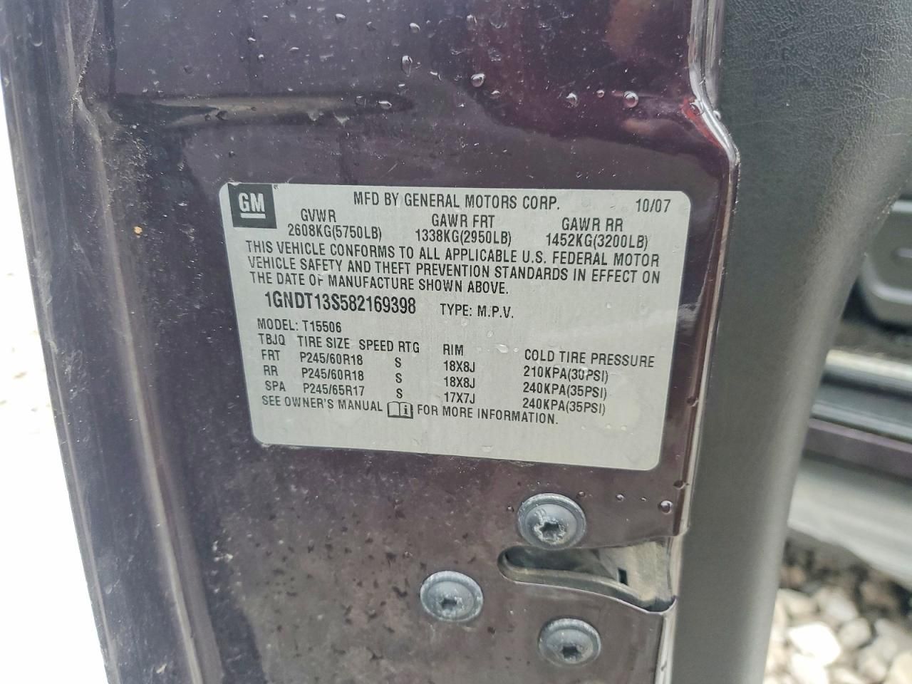 2008 Chevrolet Trailblazer ls