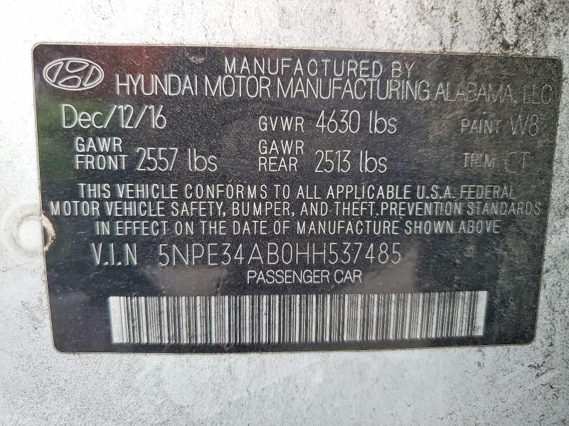 2017 Hyundai Sonata Sport