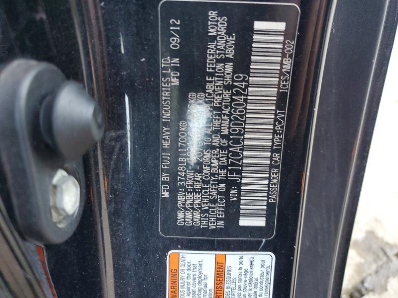 2013 Subaru Brz 2.0 Limited