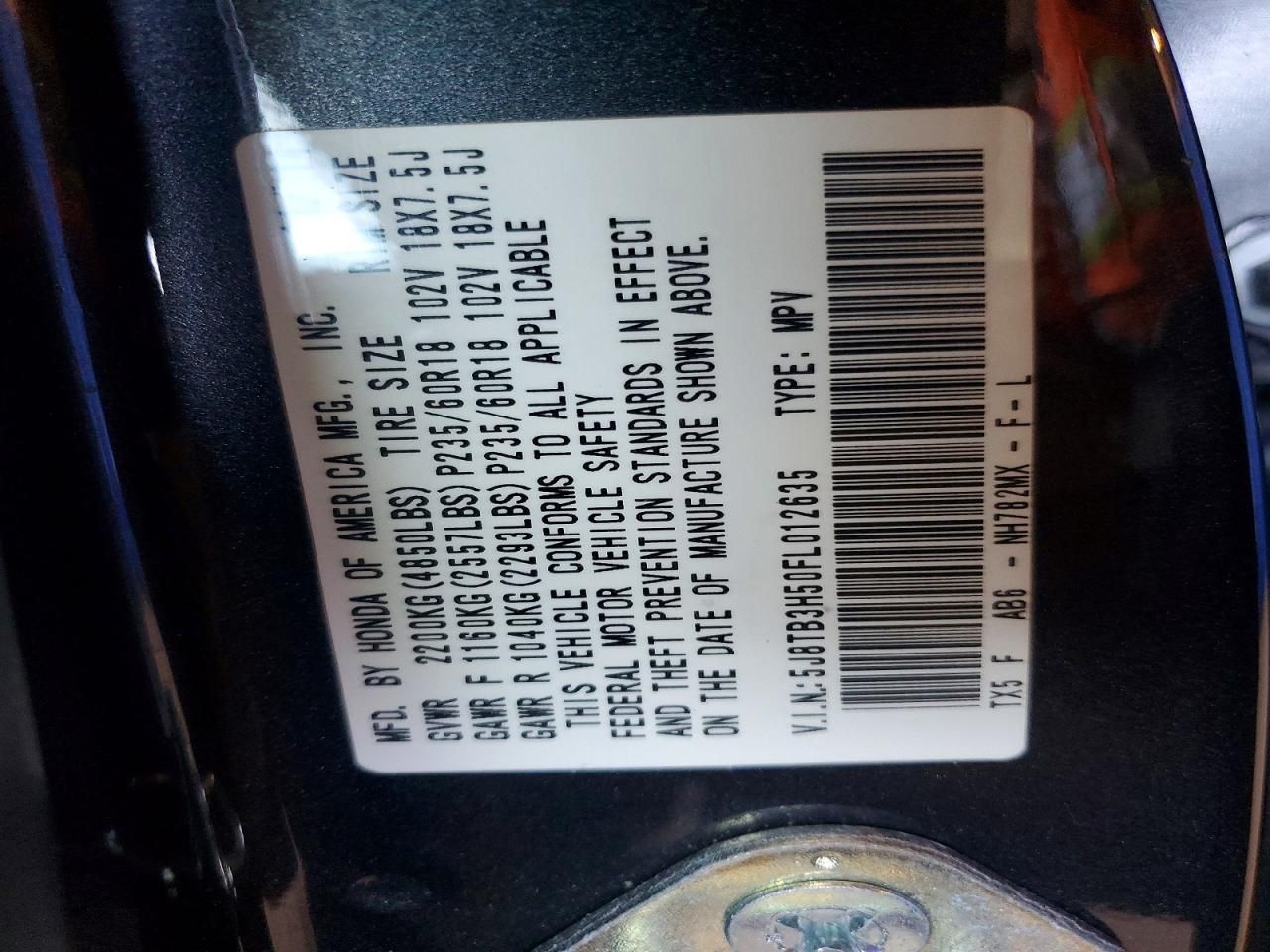 2015 Acura Rdx Technology