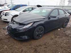 Salvage cars for sale from Copart Elgin, IL: 2021 Hyundai Elantra sel