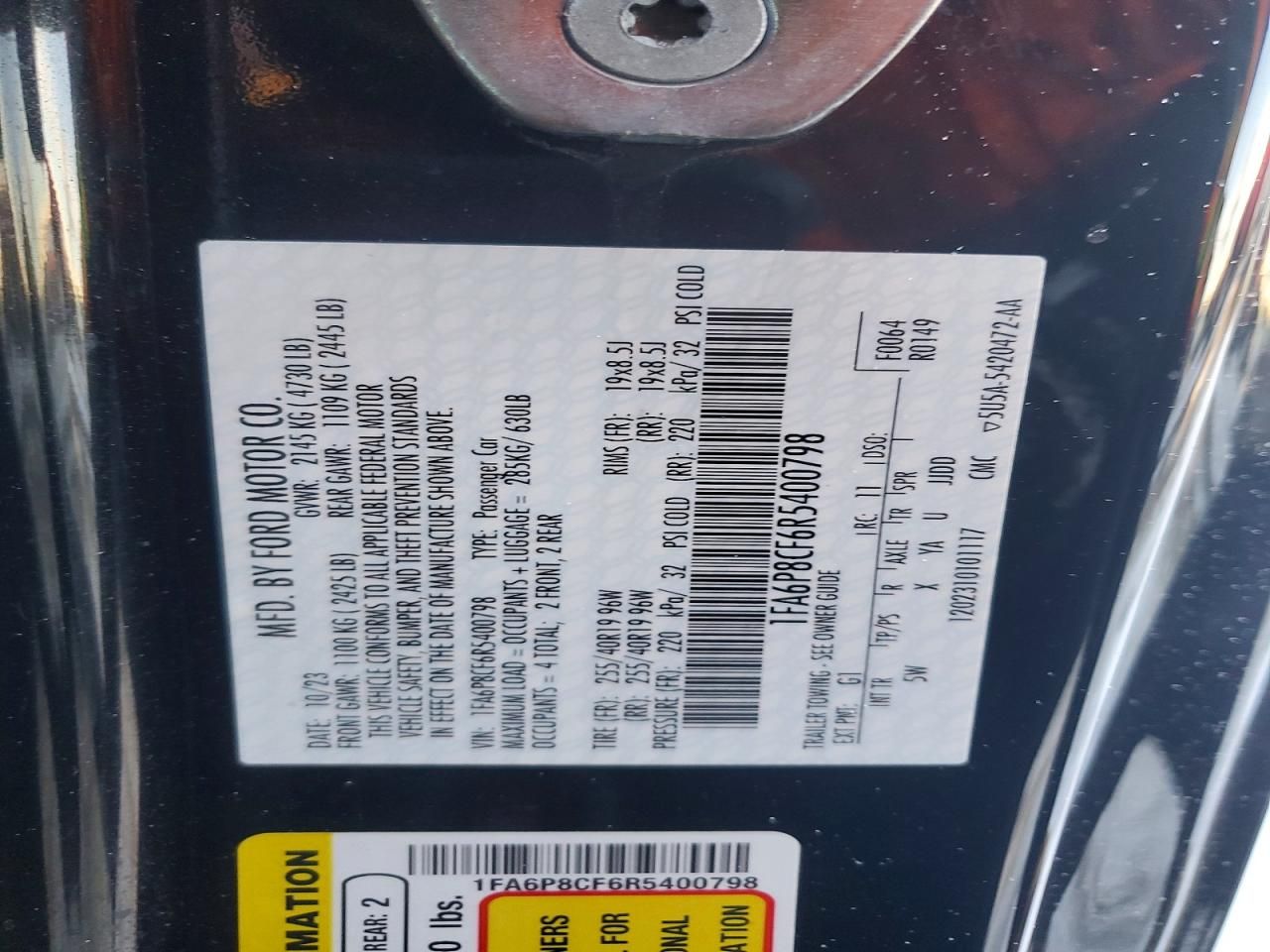 2024 Ford Mustang gt