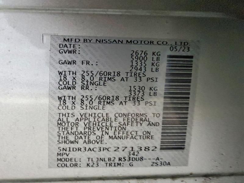 2023 Nissan Pathfinder s