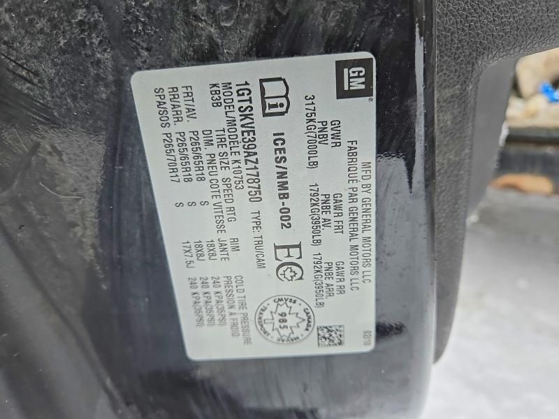 2010 GMC Sierra K1500 sle