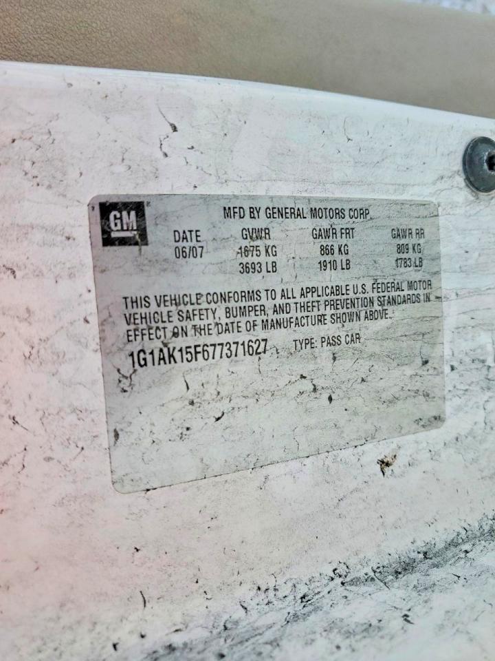 2007 Chevrolet Cobalt ls