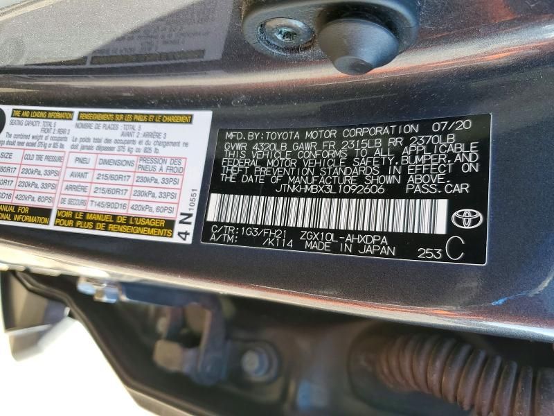 2020 Toyota C-hr xle