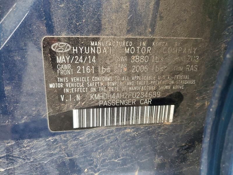 2015 Hyundai Elantra se