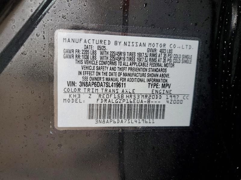 2025 Nissan Kicks sr