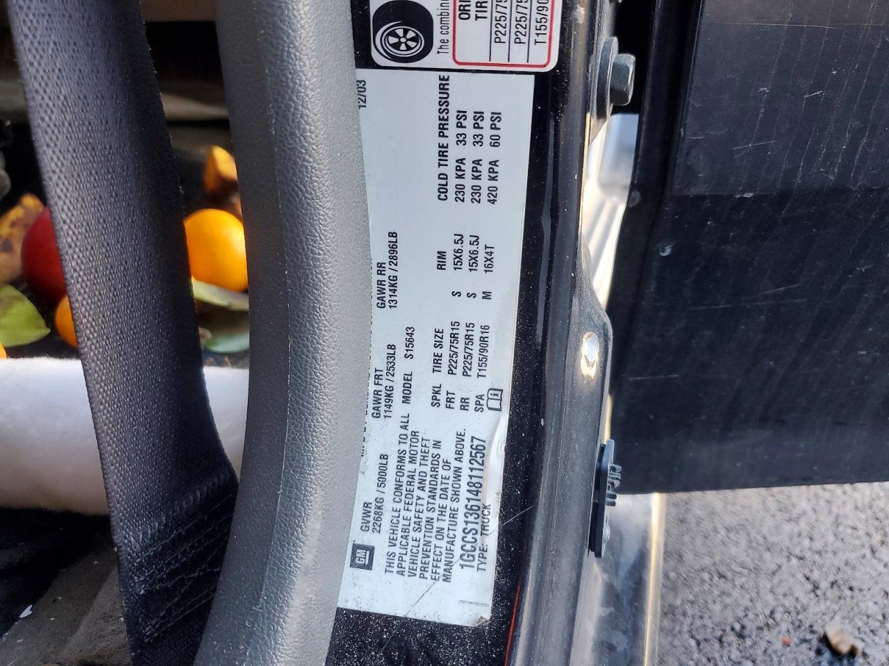 2004 Chevrolet Colorado