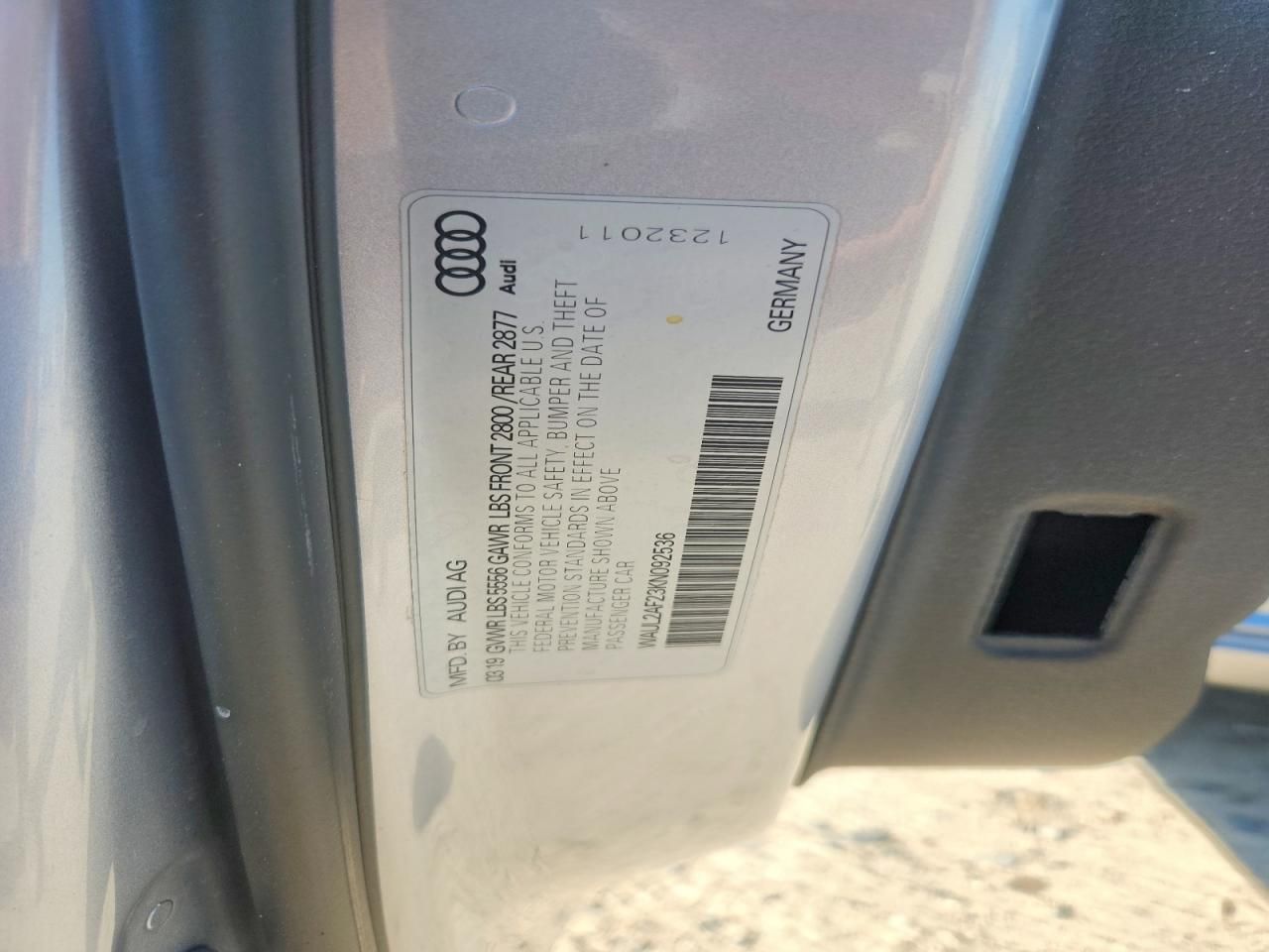 2019 Audi A6 Premium Plus