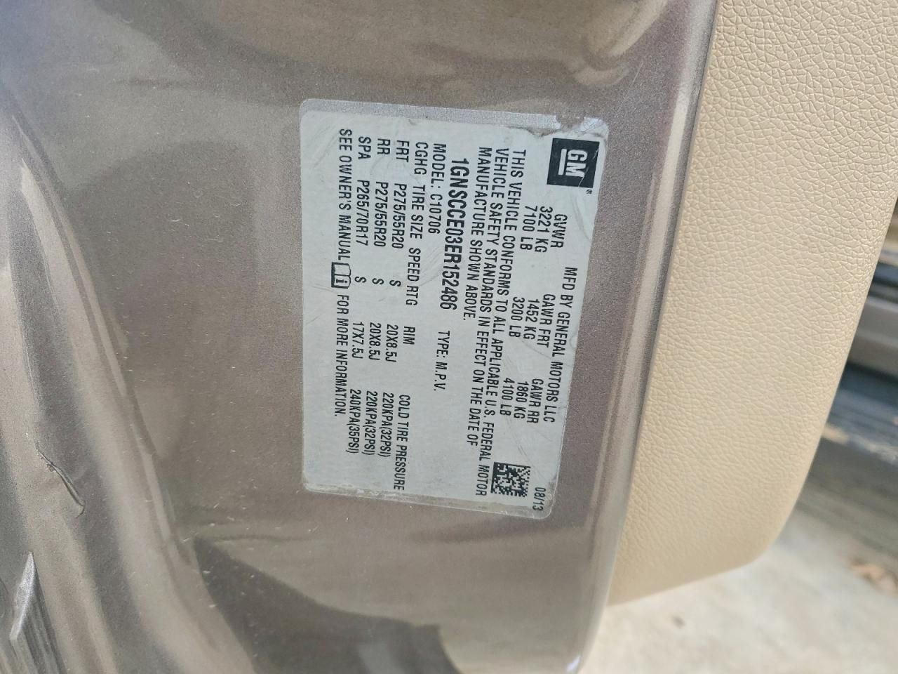 2014 Chevrolet Tahoe C1500 ltz