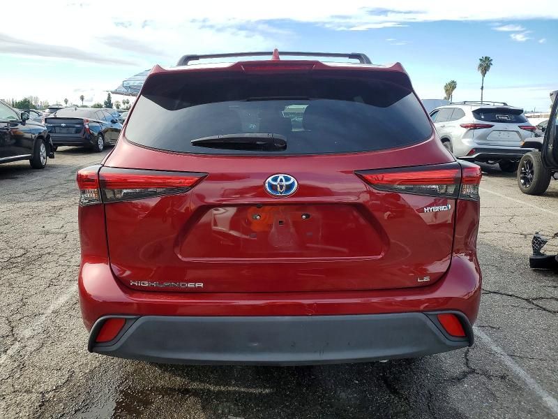2021 Toyota Highlander Hybrid le