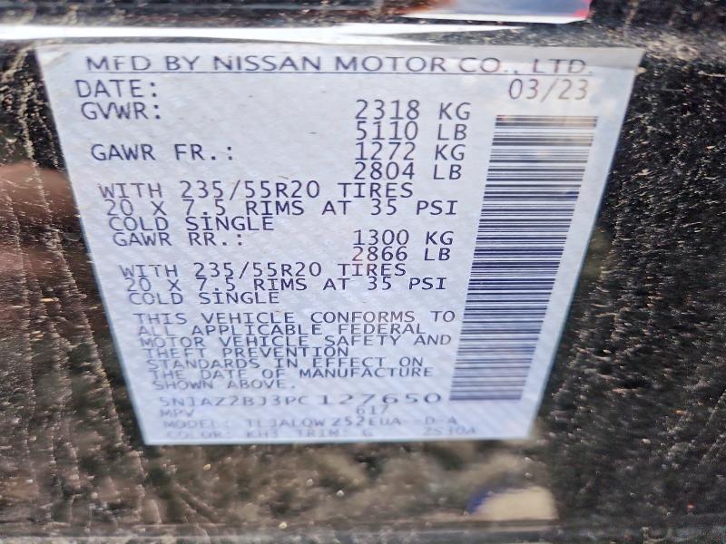 2023 Nissan Murano sv
