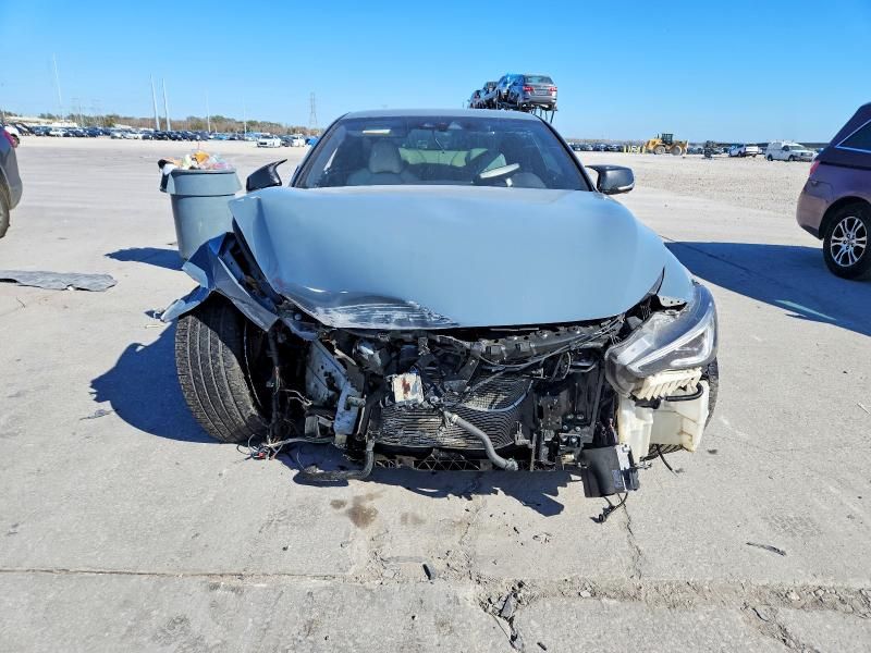 2021 Infiniti Q60 red Sport 400