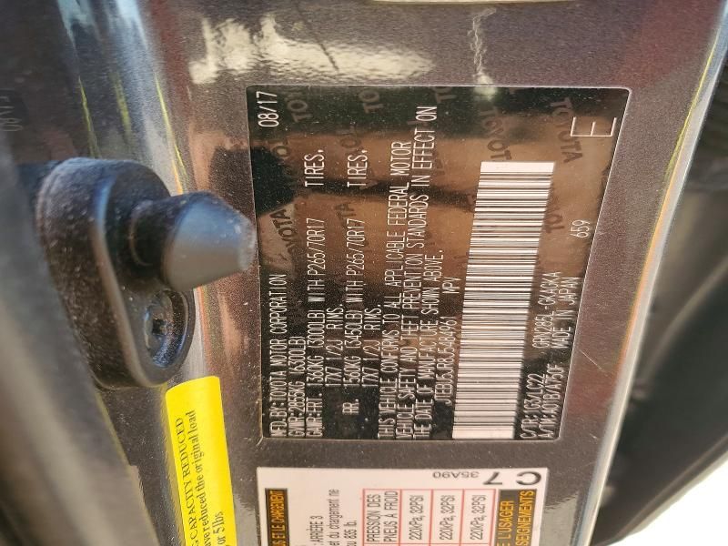 2018 Toyota 4runner Sr5/sr5 Premium