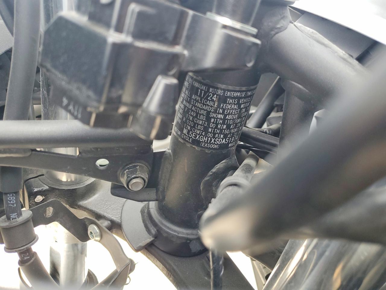 2025 Kawasaki EX500 H