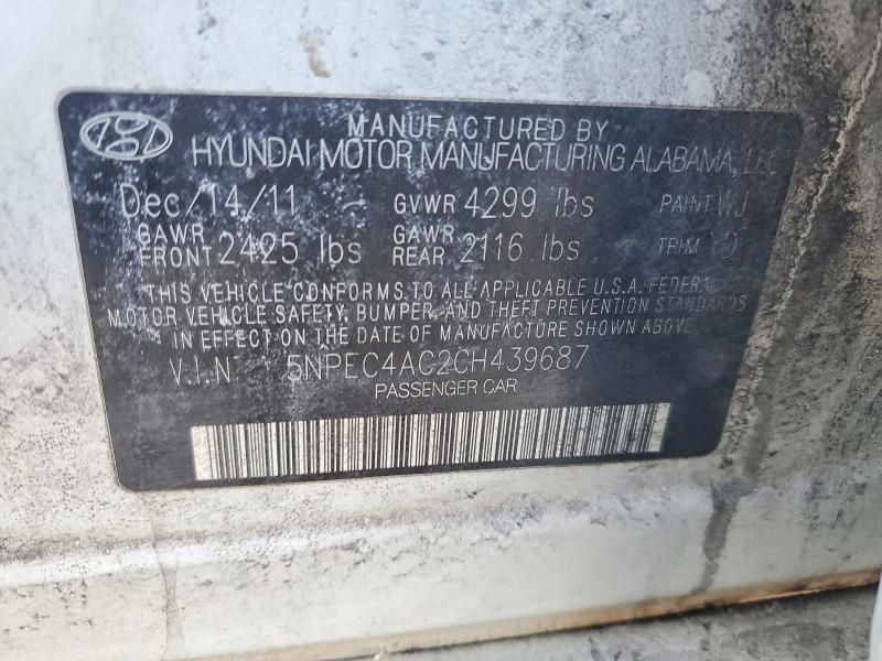 2012 Hyundai Sonata se