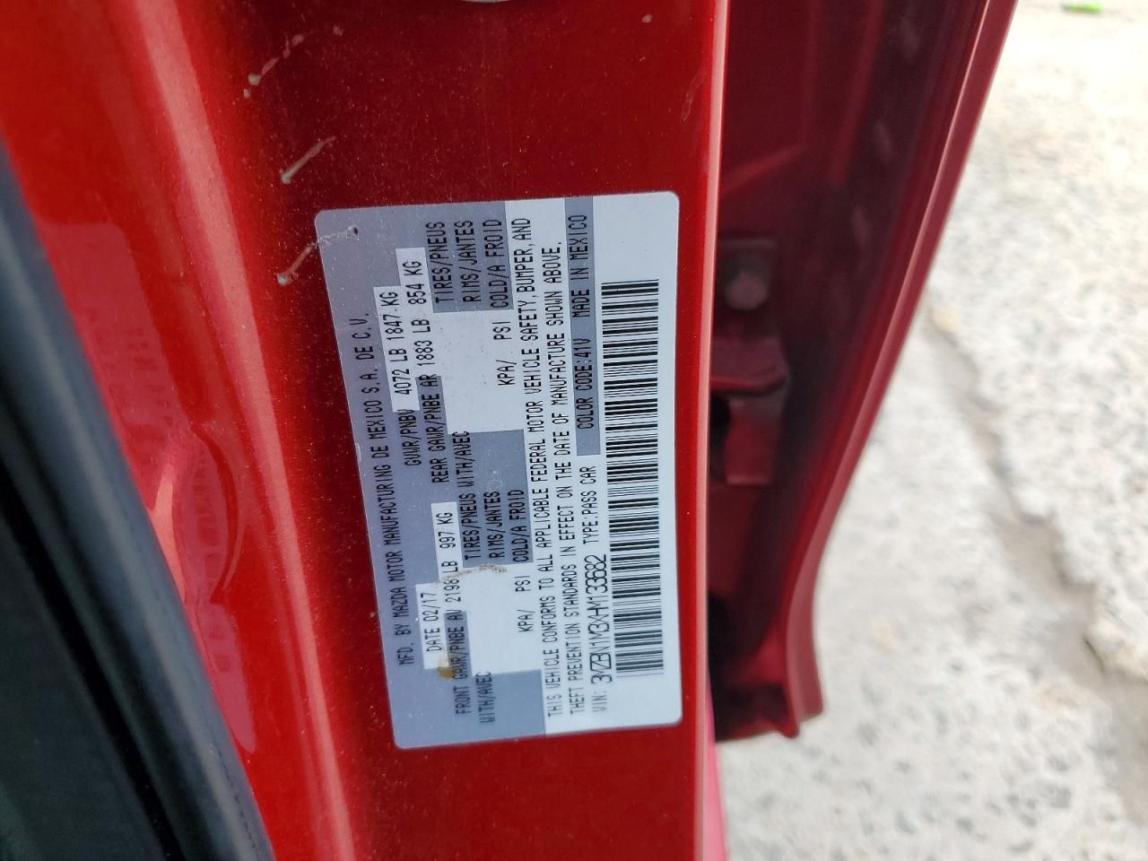 2017 Mazda 3 Grand Touring