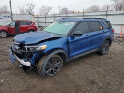 Ford Explorer salvage cars for sale: 2022 Ford Explorer xlt
