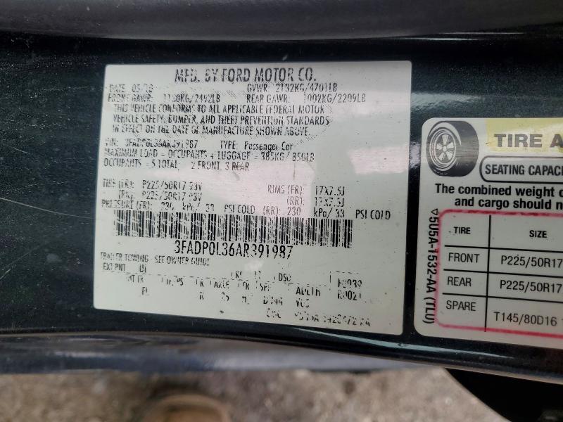 2010 Ford Fusion Hybrid