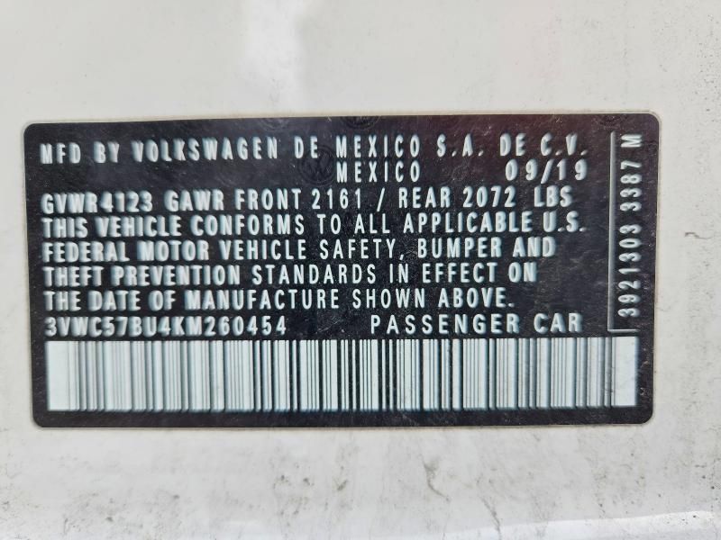 2019 Volkswagen Jetta s