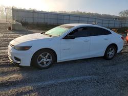 Salvage cars for sale from Copart Fairburn, GA: 2017 Chevrolet Malibu ls