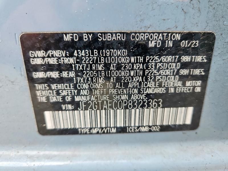 2023 Subaru Crosstrek Premium