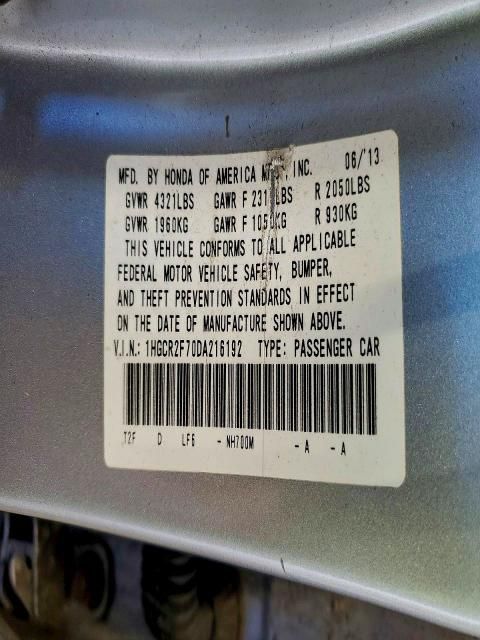 2013 Honda Accord ex