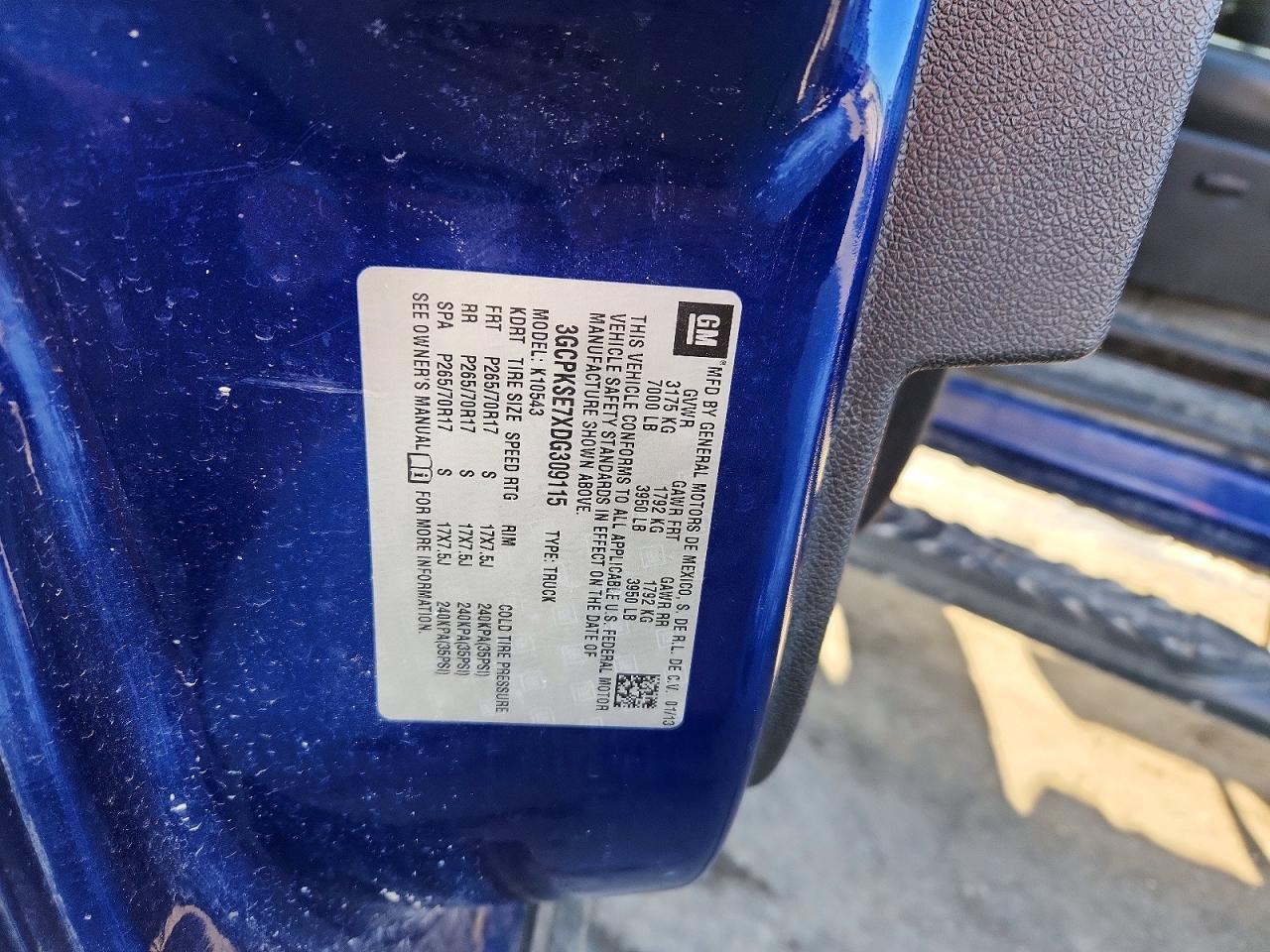 2013 Chevrolet Silverado K1500 LT