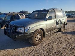 Salvage cars for sale from Copart Houston, TX: 2001 Lexus Lx 470